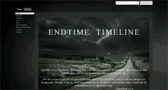 Desktop Screenshot of endtimetimeline.com