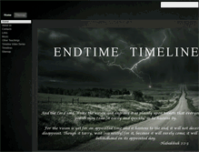 Tablet Screenshot of endtimetimeline.com